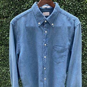 Gant Rugger Waffle Shirt Indigo